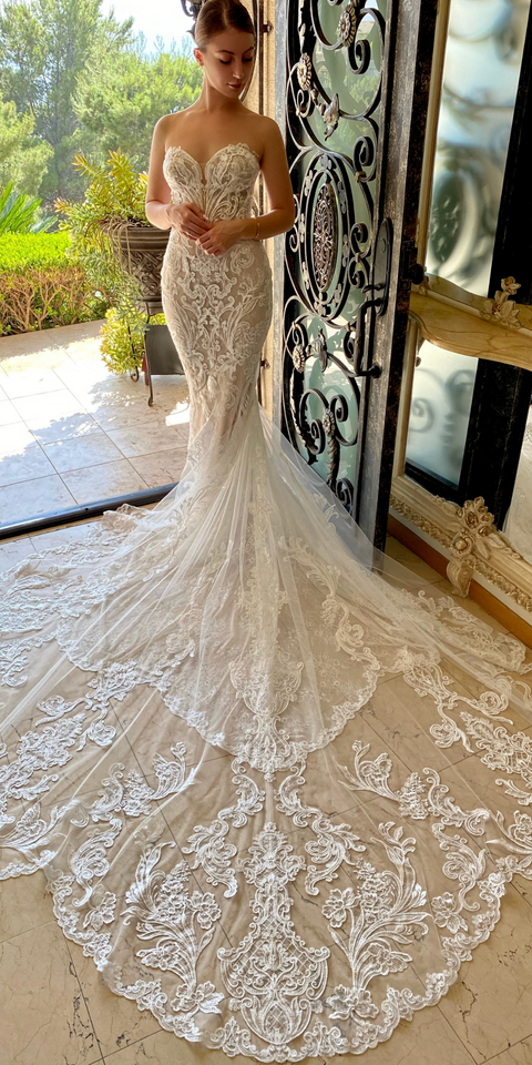 Elysée wedding gown at Whimsical Bridal