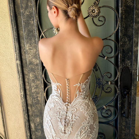 Elysée wedding gown at Whimsical Bridal