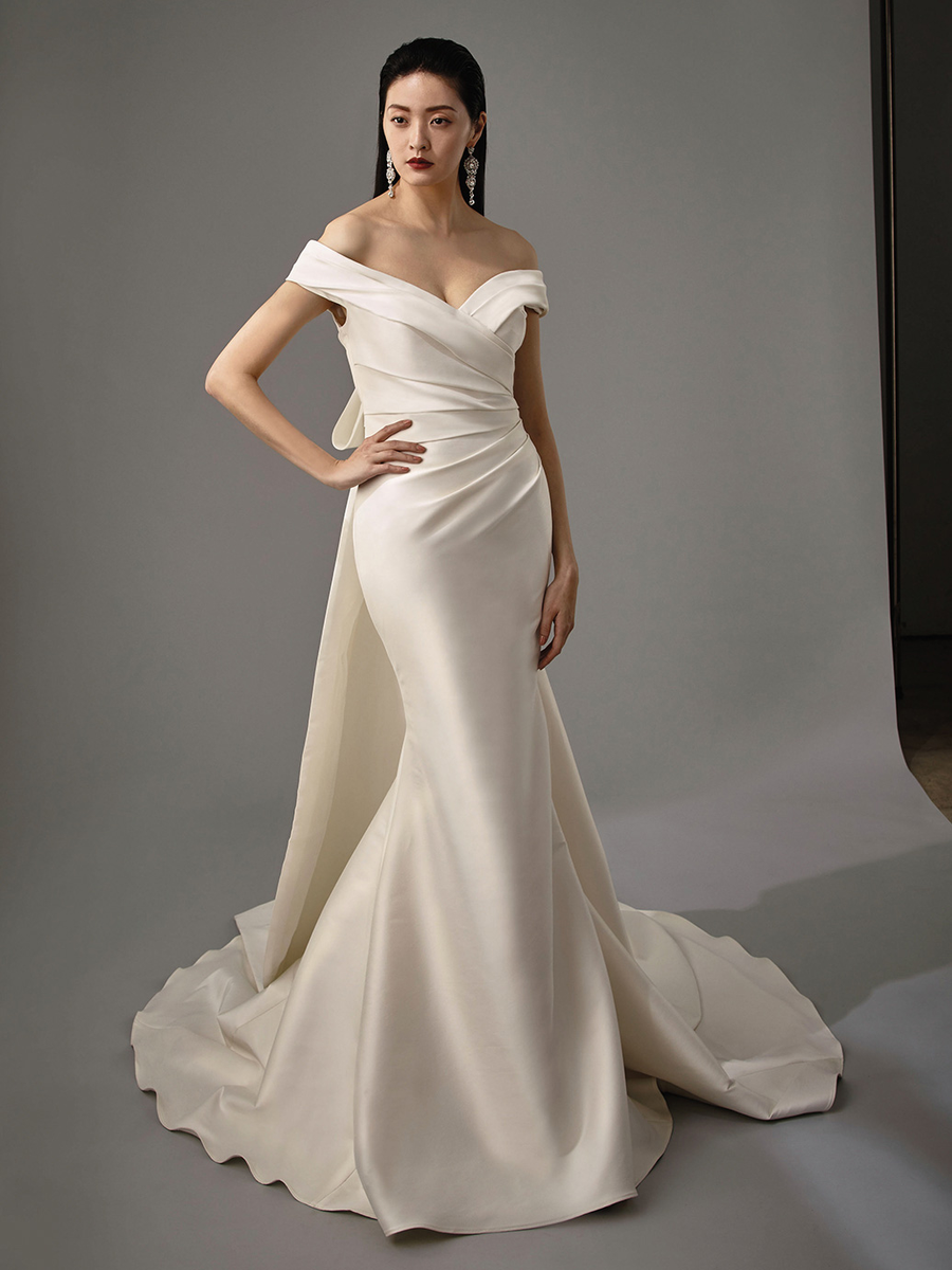 Blue by Enzoani wedding gown at Whimsical Bridal