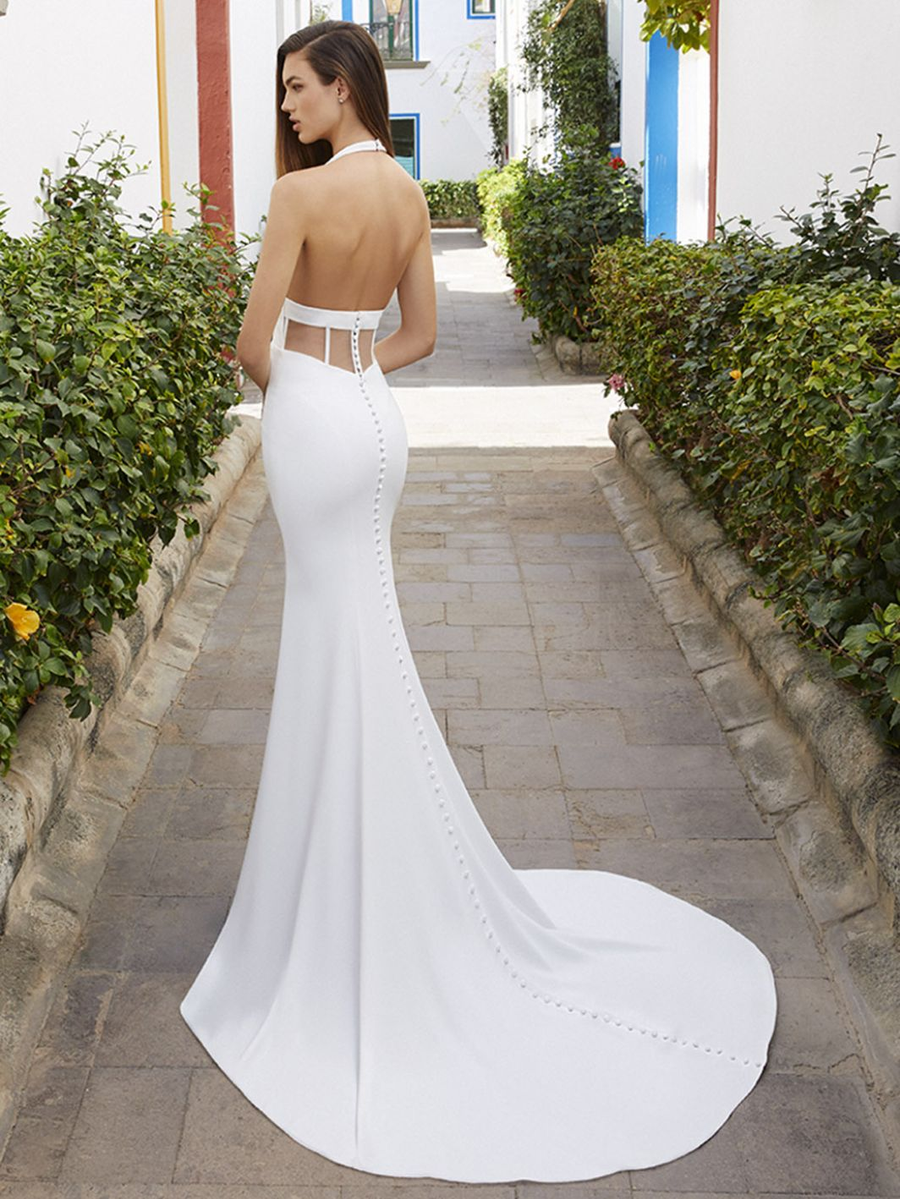 Love wedding gown at Whimsical Bridal