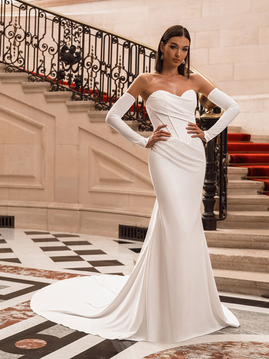 Elysée wedding gown at Whimsical Bridal