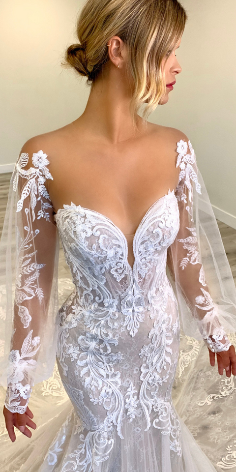 Elysée wedding gown at Whimsical Bridal