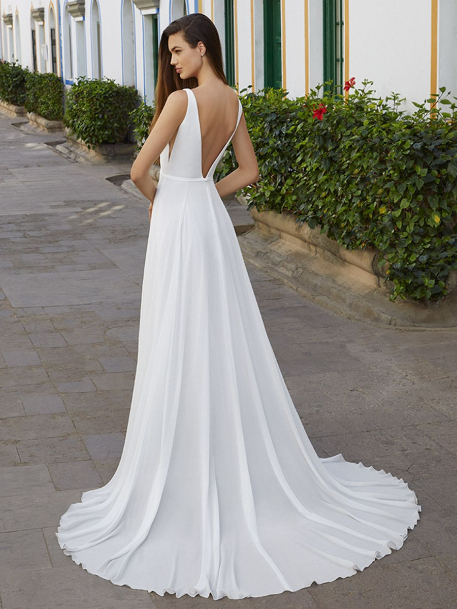 Love wedding gown at Whimsical Bridal