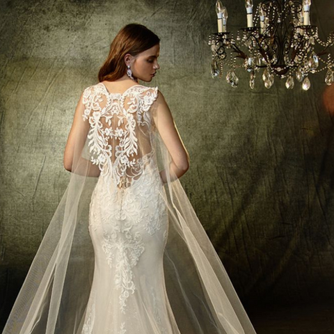 Blue by Enzoani wedding gown at Whimsical Bridal