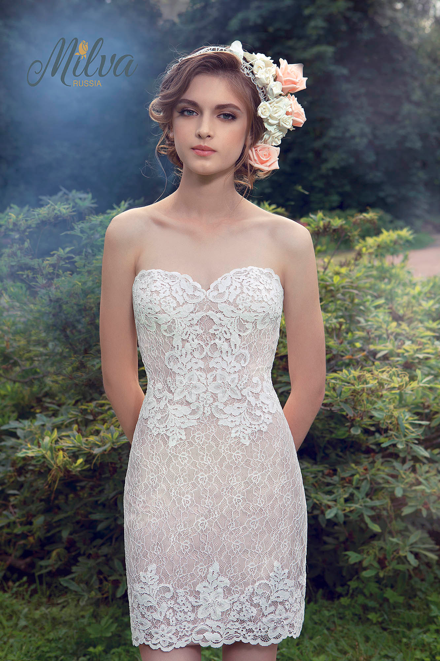 Milva wedding gown at Whimsical Bridal