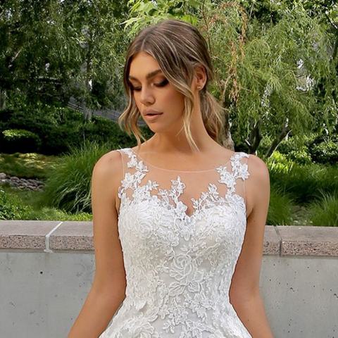 Beautiful by Enzoani wedding gown at Whimsical Bridal