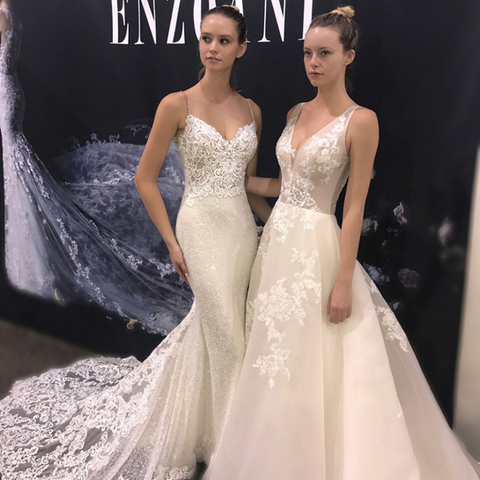 Blue by Enzoani wedding gown at Whimsical Bridal