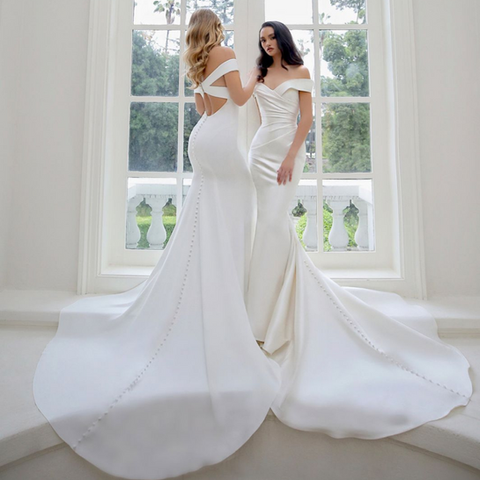 Blue by Enzoani wedding gown at Whimsical Bridal