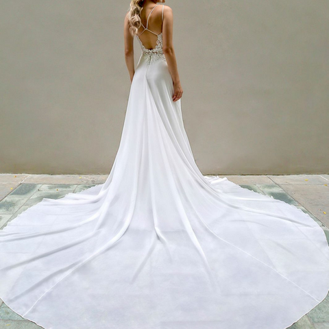 Beautiful by Enzoani wedding gown at Whimsical Bridal