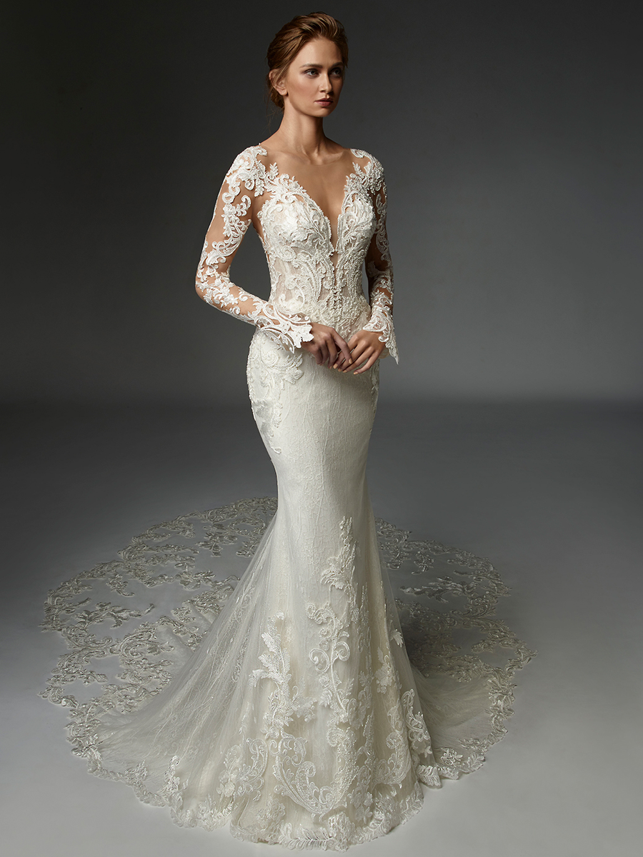 Elysée wedding gown at Whimsical Bridal