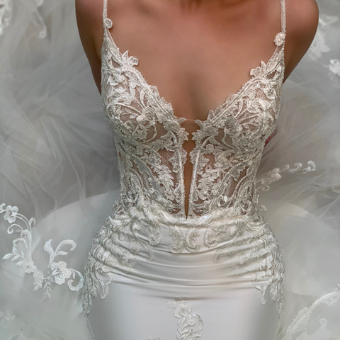 Elysée wedding gown at Whimsical Bridal